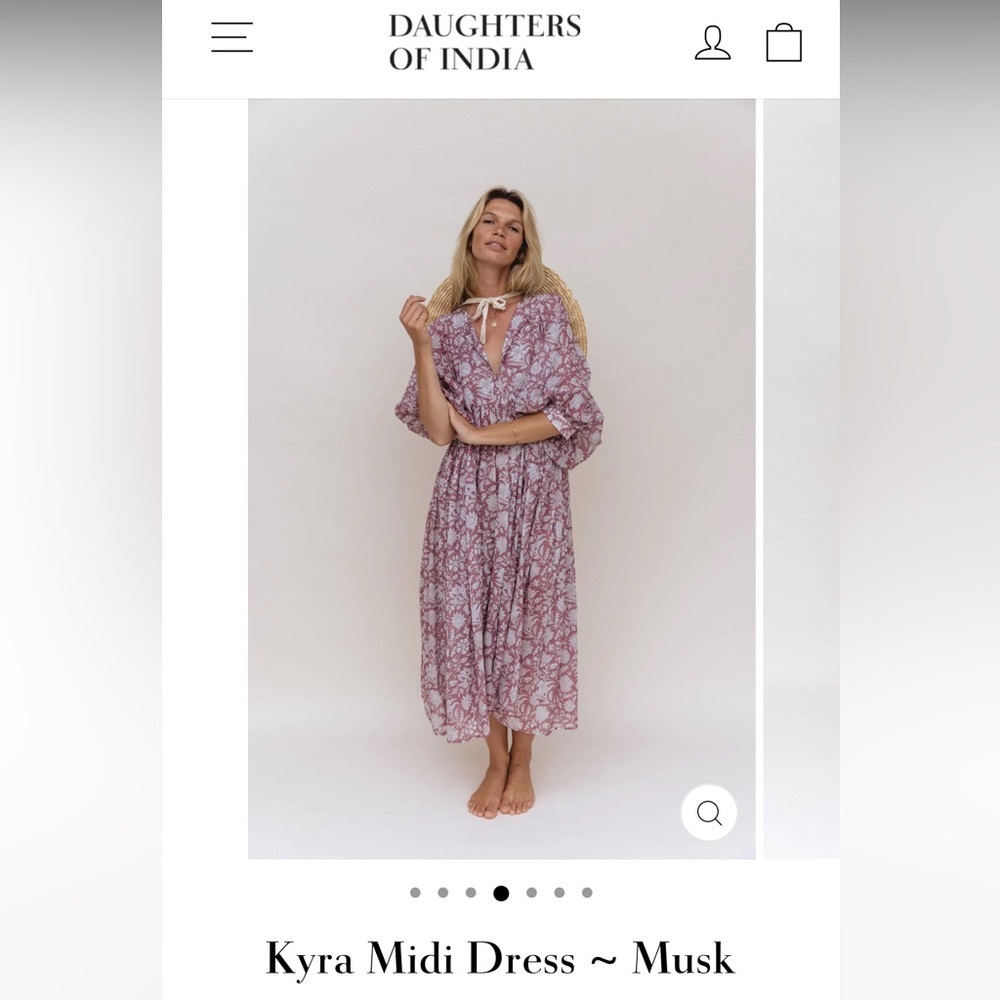 Daughters of India Kyra midi dress